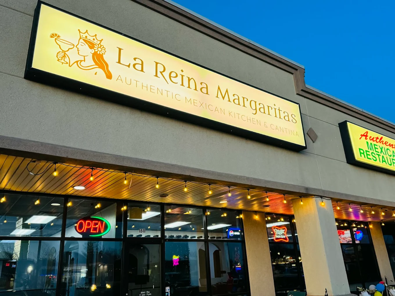 La Reina Margaritas dish